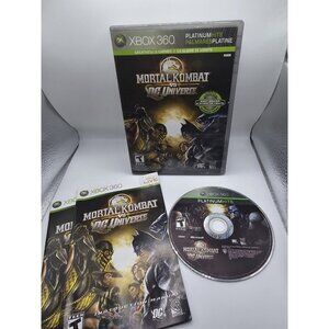 Mortal Kombat vs. DC Universe Platinum Hits (Microsoft Xbox 360, 2009)
